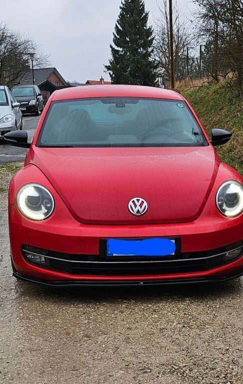 Rot Gebraucht 2013 VW Beetle Sport Limousine | 10.990 € (Superpreis) - Bild 1/4