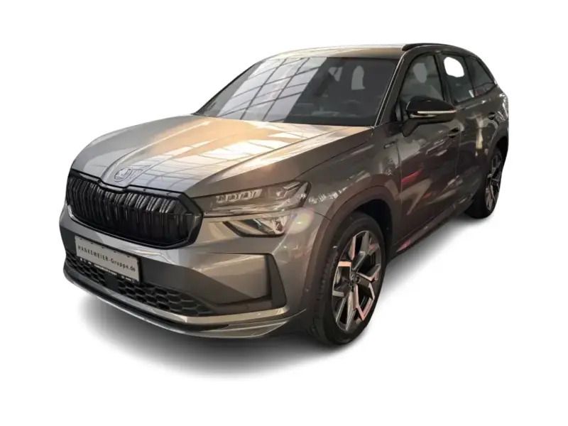 Grau Neu 2025 Skoda Kodiaq SportLine SUV | 53.690 € (Etwas zu teuer) - Bild 1/4