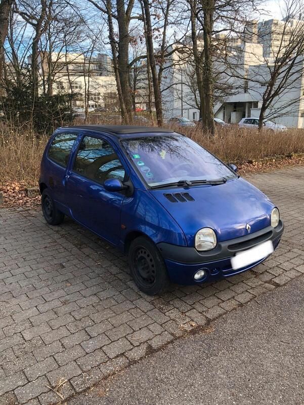 Blau Gebraucht 2001 Renault Twingo Kleinwagen | 600 € - Bild 1/4