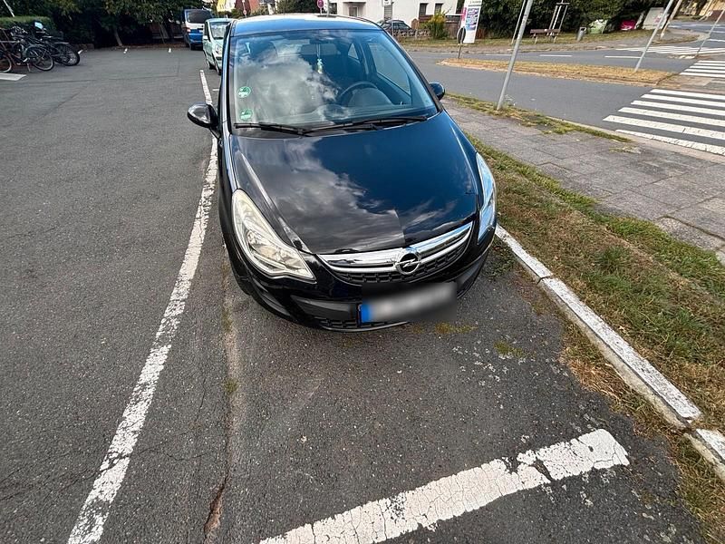 Schwarz Gebraucht 2012 Opel Corsa Kleinwagen | 1.350 € (Superpreis) - Bild 1/4
