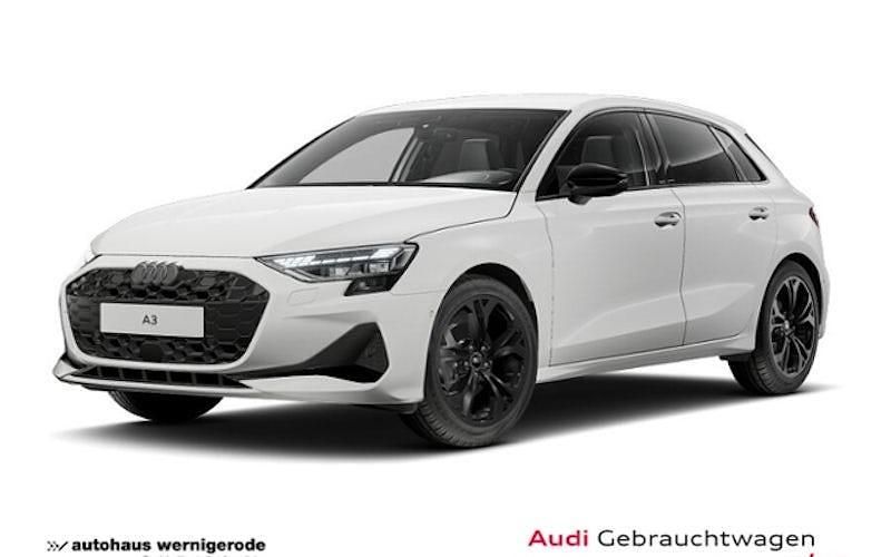 Weiß Gebraucht 2025 Audi A3 Advanced Limousine | 36.840 € (Guter Preis) - Bild 1/4