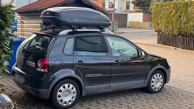Gebraucht VW Polo Cross 69 PS (50 kW) 2008 Schwarz Kleinwagen