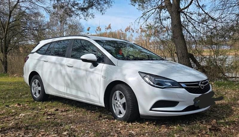 Gebraucht Opel Astra 110 PS (80 kW) 2019 Weiß Kombi