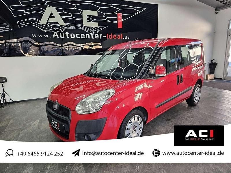 Gebraucht Fiat Doblò Dynamic 95 PS (69 kW) 2010 Corsa rot Van / Kleinbus