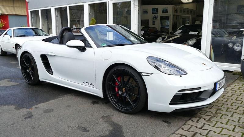 Weiß Gebraucht 2023 Porsche Boxster GTS Cabrio | 89.900 € (Fairer Preis) - Bild 1/4