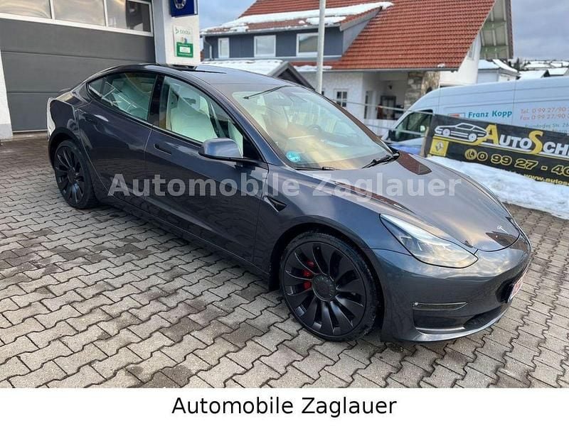 Gebraucht Tesla Model 3 Performance 377 kW (513 PS) 2021 Grau Limousine
