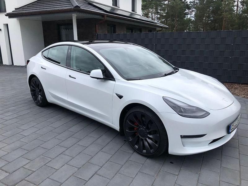 Gebraucht Tesla Model 3 Performance 377 kW (513 PS) 2022 Weiß Limousine