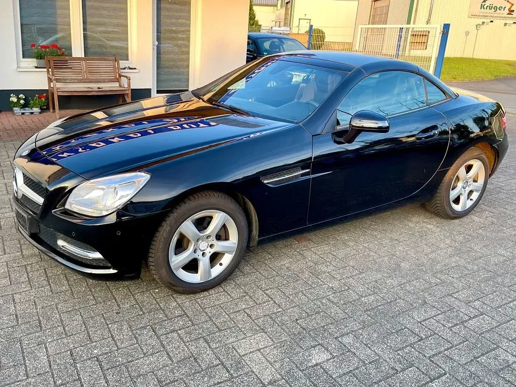 Gebraucht Mercedes SLK200 184 PS (135 kW) 2013 Schwarz Cabrio