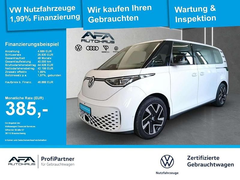 Weiß Gebraucht 2023 VW ID. Buzz Pro Van / Kleinbus | 46.444 € (Guter Preis) - Bild 1/4