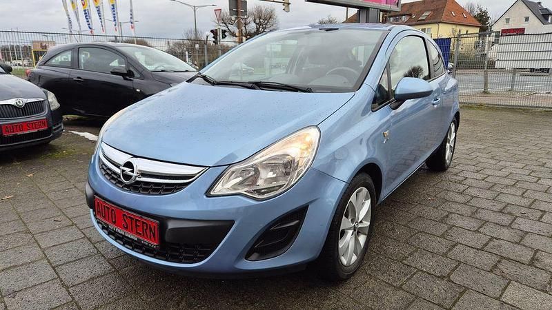 Gebraucht Opel Corsa Active 69 PS (50 kW) 2013 Blau Kleinwagen