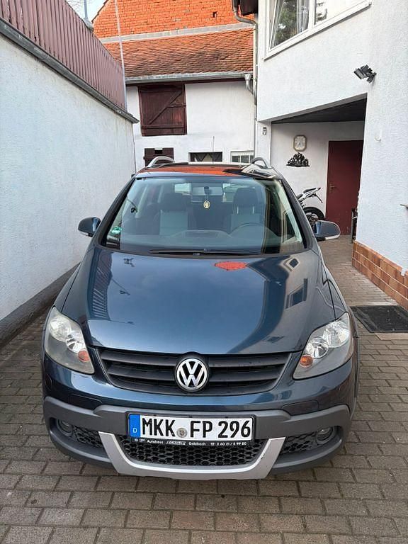 Gebraucht VW Golf Plus Cross Sportline 102 PS (75 kW) 2007 Blau Van / Kleinbus