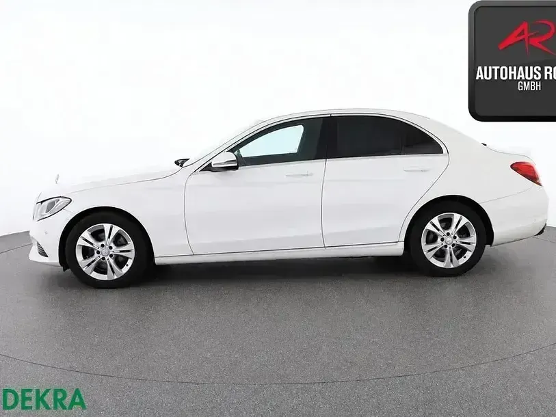 Gebraucht Mercedes C200 Exclusive 184 PS (135 kW) 2016 Polarweiss Limousine