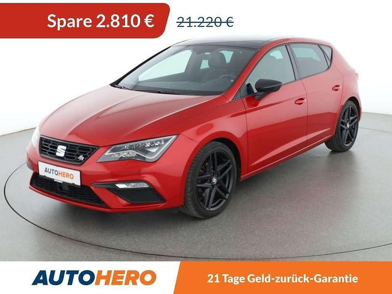 Rot Gebraucht 2020 Seat Leon FR Limousine | 18.410 € (Guter Preis) - Bild 1/3