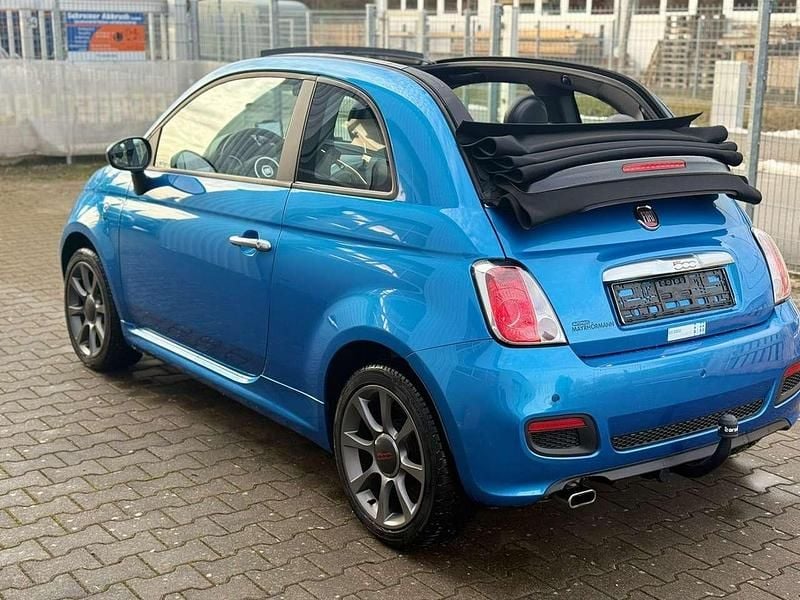 Blau Gebraucht 2015 Fiat 500C S Cabrio | 7.900 € (Guter Preis) - Bild 1/4