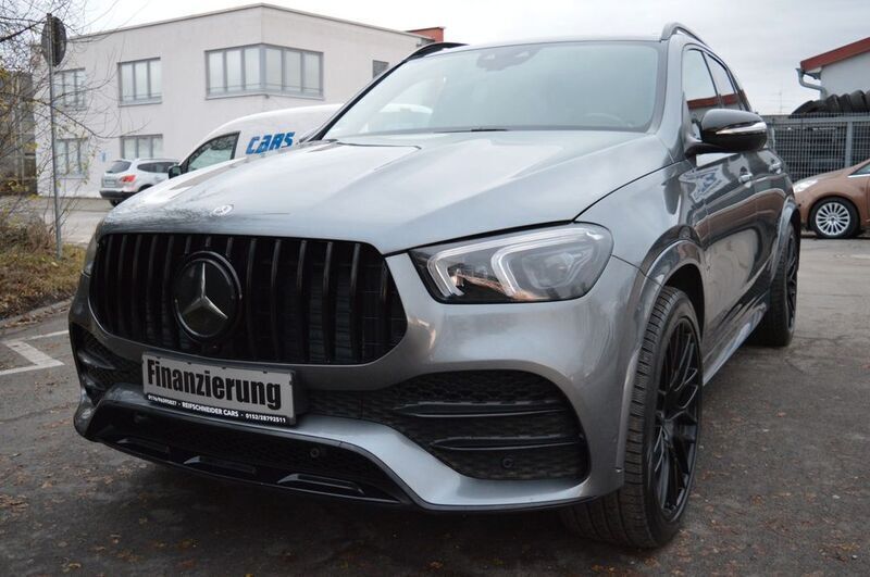 Grau Gebraucht 2019 Mercedes GLE450 AMG AMG line SUV | 59.490 € (Fairer Preis) - Bild 1/4