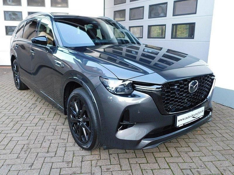 Machine gray Gebraucht 2025 Mazda CX-80 Homura-Line SUV | 55.950 € (Etwas zu teuer) - Bild 1/4