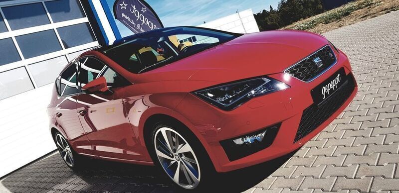 Rot Gebraucht 2014 Seat Leon FR Limousine | 8.399 € (Guter Preis) - Bild 1/4