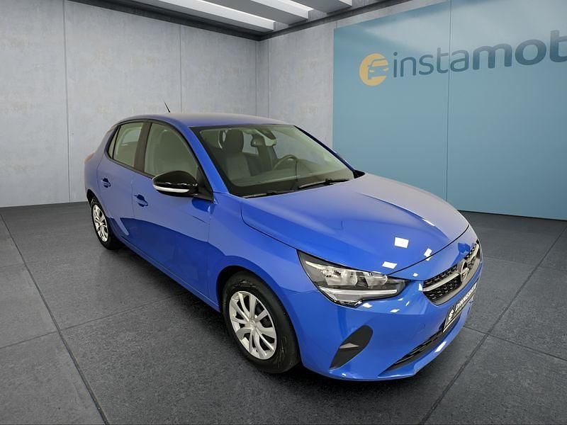 Blau Gebraucht 2021 Opel Corsa Edition Kleinwagen | 12.599 € (Etwas zu teuer) - Bild 1/4