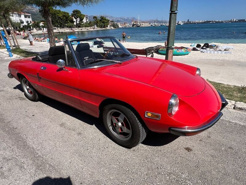 Gebraucht Alfa Romeo Spider Veloce 126 PS (92 kW) 1971 Rot Cabrio