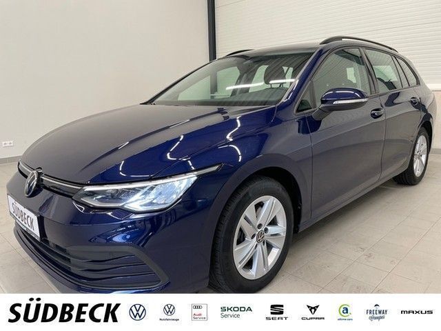 Blau Gebraucht 2021 VW Golf VIII Sound Kombi | 17.880 € (Superpreis) - Bild 1/4