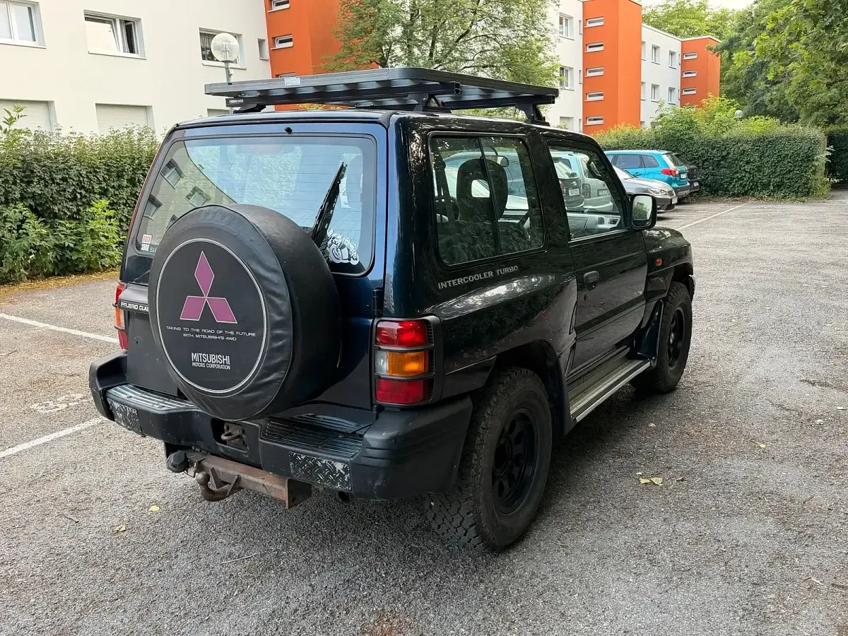 Gebraucht Mitsubishi Pajero 116 PS (85 kW) 2004 Blau SUV