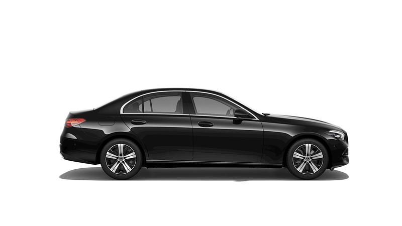 Obsidianschwarz Neu 2025 Mercedes C220 Limousine | 52.660 € (Superpreis) - Bild 1/2