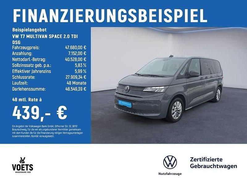 Gebraucht VW Multivan Basis 150 PS (110 kW) 2025 Grau Van