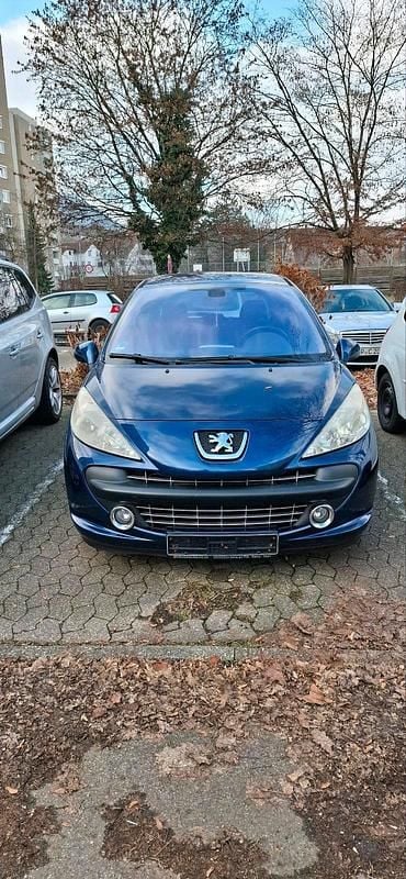 Blau Gebraucht 2007 Peugeot 207 Kleinwagen | 1.000 € (Superpreis) - Bild 1/4