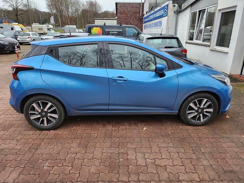 Gebraucht Nissan Micra 71 PS (52 kW) 2019 Blau Kleinwagen