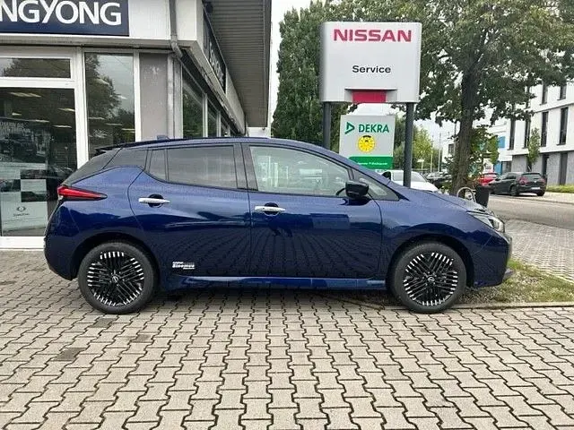 Brugt Nissan Leaf Tekna 160 kW (218 HK) 2023 Blå Hatchback