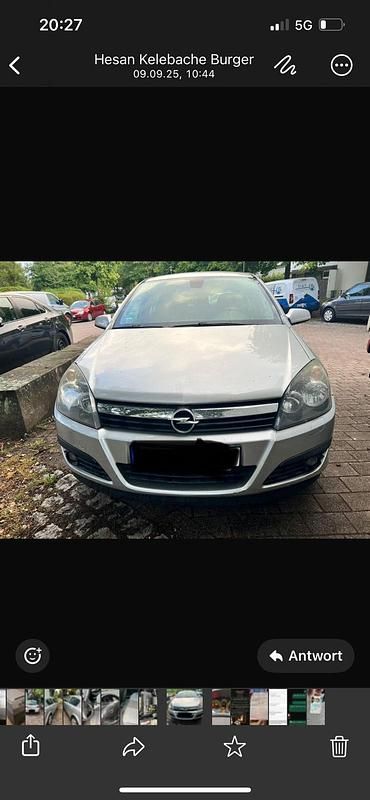 Grau Gebraucht 2007 Opel Astra Kleinwagen | 3.300 € (Fairer Preis) - Bild 1/4