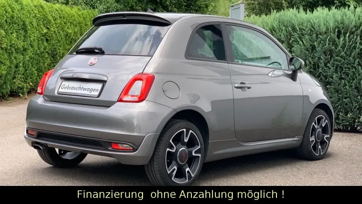 Gebraucht Fiat 500S S 86 PS (63 kW) 2017 Grau Kleinwagen