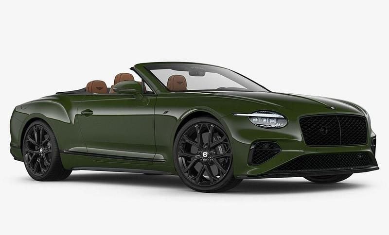 Neu Bentley Continental 680 PS (500 kW) 2026 Grün Cabrio