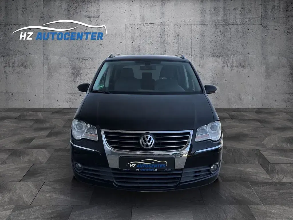 Gebraucht VW Touran Highline 140 PS (102 kW) 2007 Schwarz Van / Kleinbus