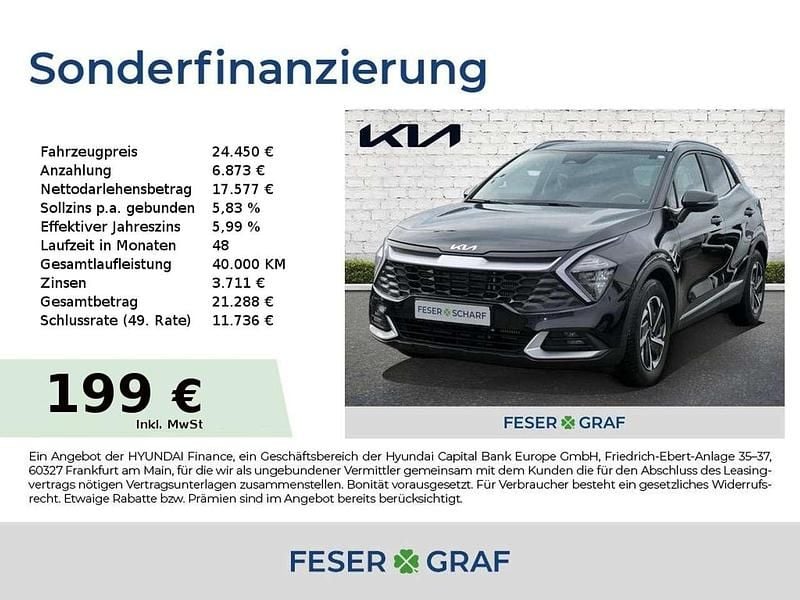 Zilinaschwarz Gebraucht 2024 Kia Sportage 4 SUV | 24.450 € (Superpreis) - Bild 1/1