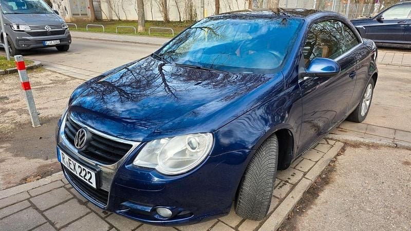 Gebraucht VW Eos 150 PS (110 kW) 2008 Blau Cabrio