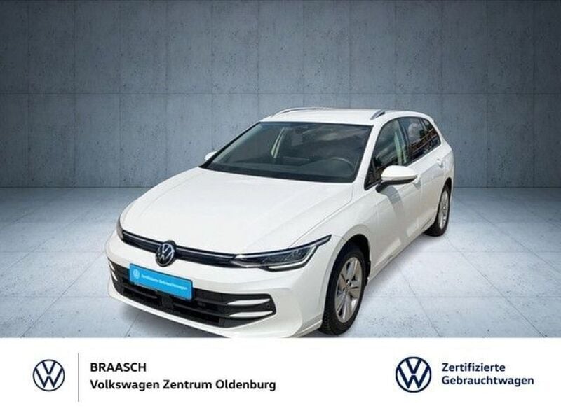 Weiß Gebraucht 2024 VW Golf VIII Life Kombi | 28.978 € (Fairer Preis) - Bild 1/3