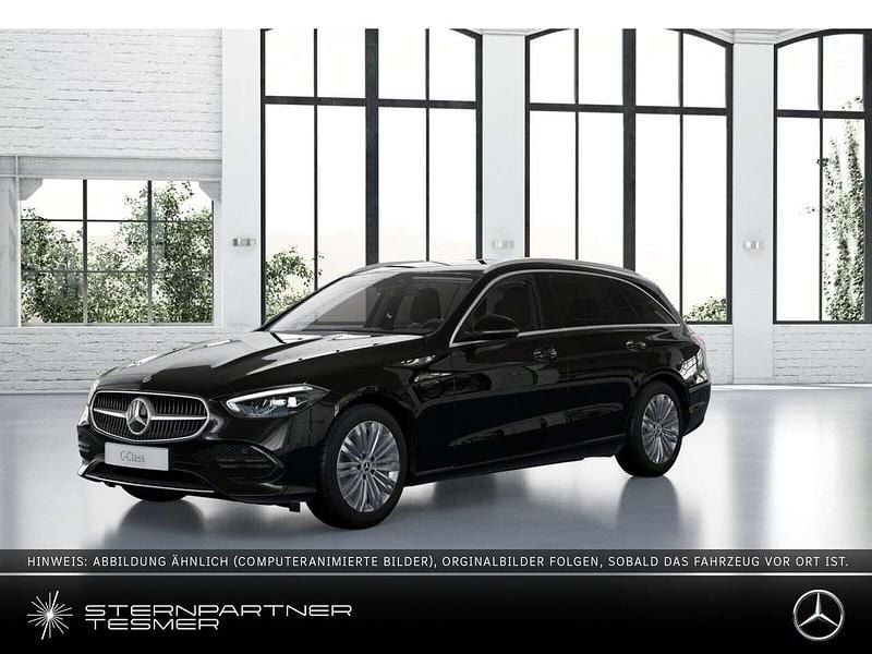 Metalliclack obsidianschwarz Gebraucht 2025 Mercedes C200 Avantgarde Kombi | 38.498 € (Guter Preis) - Bild 1/3