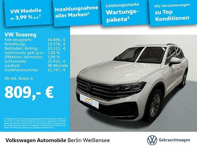 Weiß Gebraucht 2024 VW Touareg Elegance SUV | 66.889 € (Guter Preis) - Bild 1/2