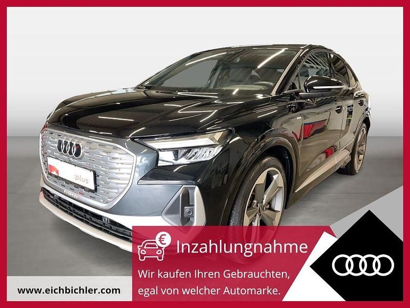 Mythosschwarz (metallic) Gebraucht 2022 Audi e-tron S-Line SUV | 31.420 € (Fairer Preis) - Bild 1/4