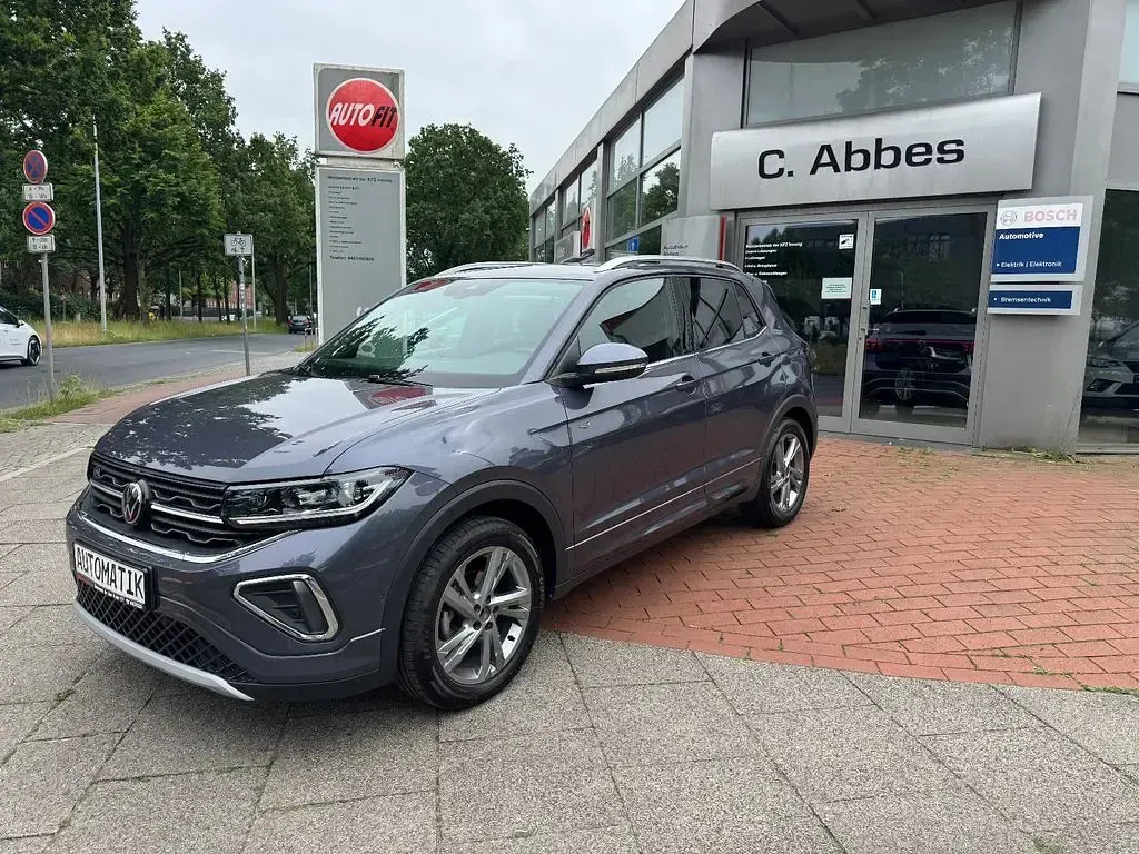 Gebraucht VW T-Cross R-line 150 PS (110 kW) 2025 Grau SUV