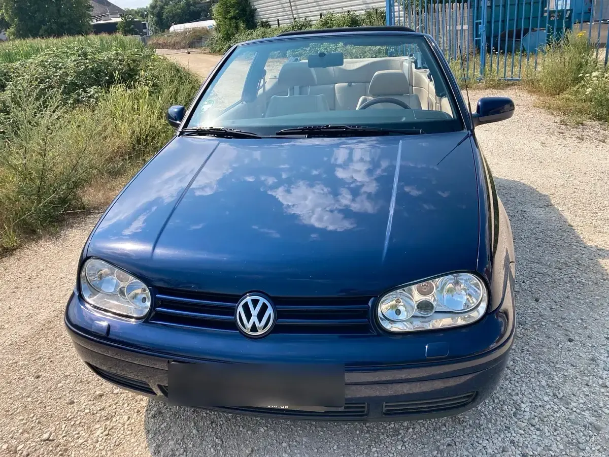 Gebraucht VW Golf Cabriolet 115 PS (84 kW) 2000 Blau Cabrio