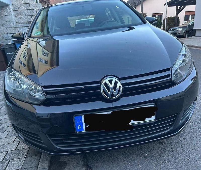 Gebraucht VW Golf VI Trendline 80 PS (58 kW) 2010 Schwarz Kleinwagen