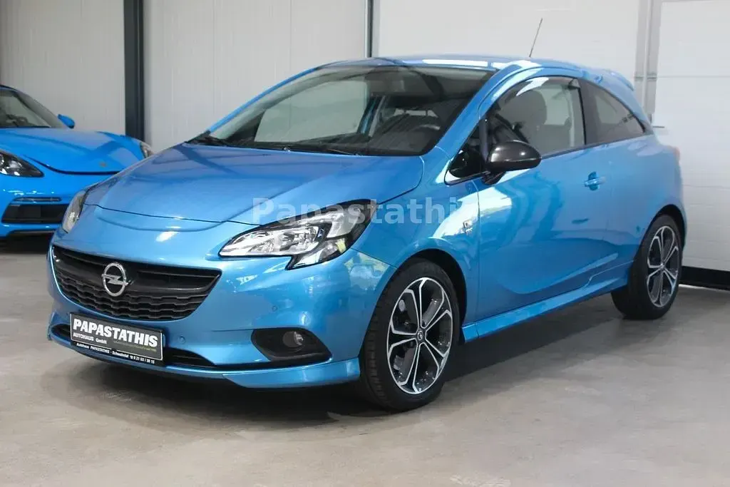 Usado Opel Corsa OPC 150 CV (110 kW) 2017 Azul Utilitario