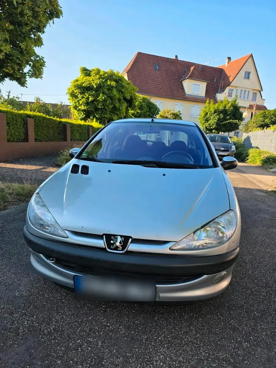 Gebraucht Peugeot 206 90 PS (66 kW) 2002 Grau Limousine