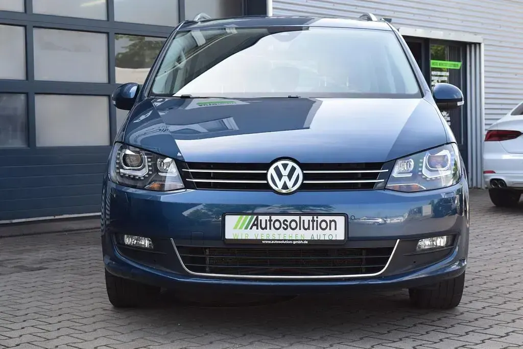 Gebraucht VW Sharan Allstar 184 PS (135 kW) 2016 Blau Van / Kleinbus