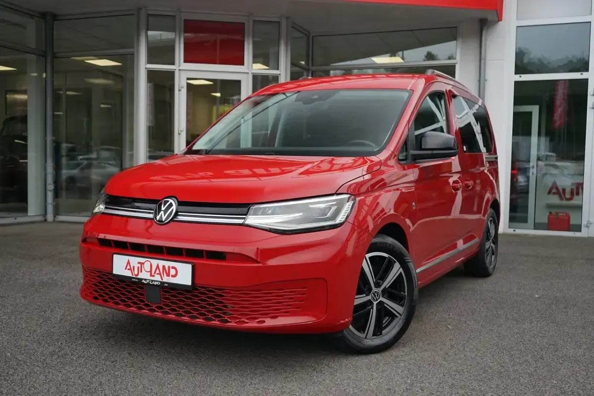 Gebraucht VW Caddy Comfortline 150 PS (110 kW) 2016 Violett Van / Kleinbus