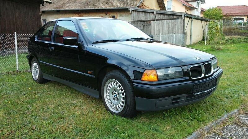 Gebraucht BMW 316 Compact 102 PS (75 kW) 1996 Schwarz Kleinwagen