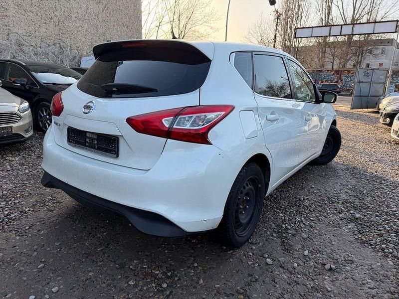 Gebraucht Nissan Pulsar Acenta 110 PS (80 kW) 2014 Weiß Kleinwagen
