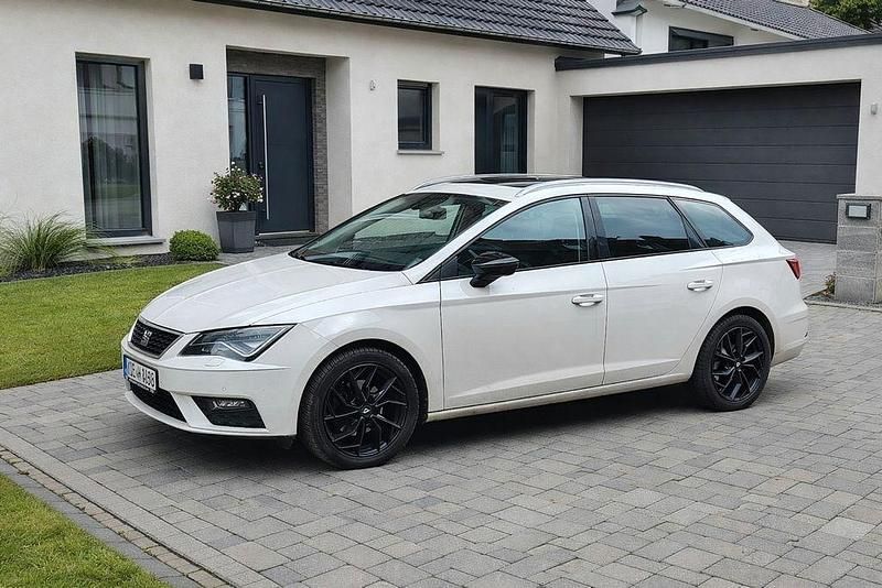 Gebraucht Seat Leon ST 110 PS (80 kW) 2018 Weiß Kombi